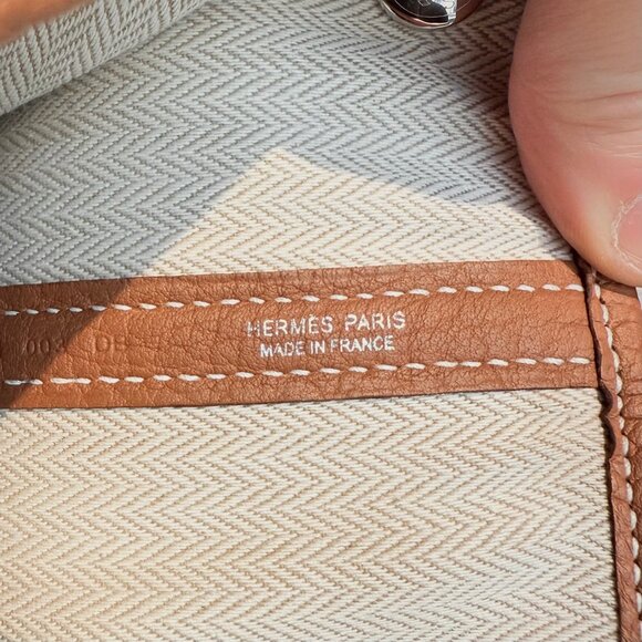 Hermès 2025 Negonda Gold PHW Garden Party 36 Tote Bag - Picture 13 of 16
